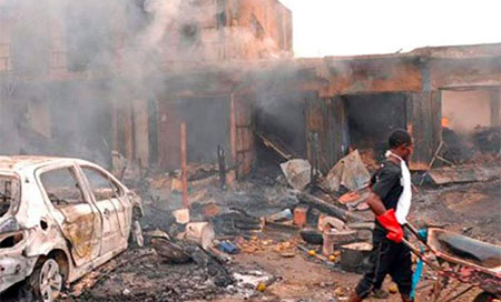 atentado suicida en Nigeria